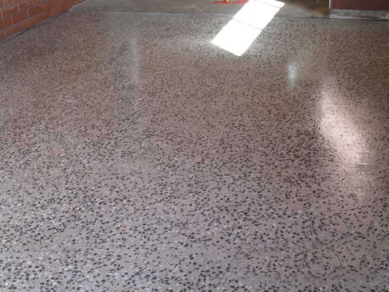 Polished concrete